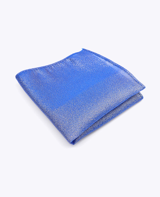 Pañuelo de bolsillo con Lentejuelas Azul n°2 en Poliéster | Isidore - Unipap's