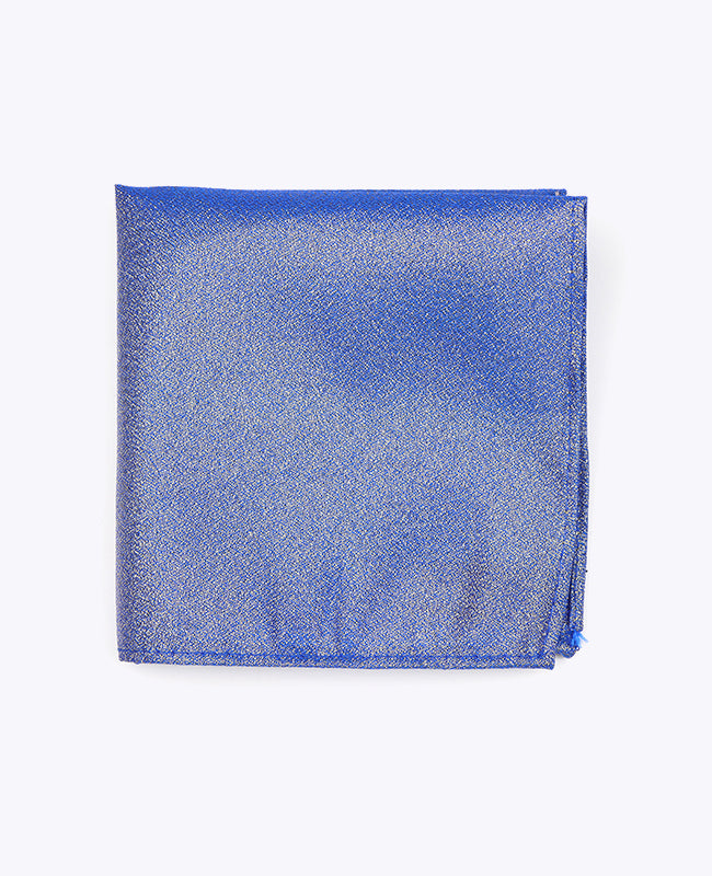 Pañuelo de bolsillo con Lentejuelas Azul n°2 en Poliéster | Isidore - Unipap's