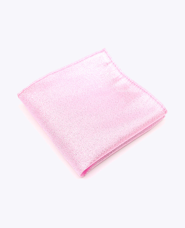 Pañuelo de bolsillo con Lentejuelas Rosa n°1 en Poliéster | Isidore - Unipap's