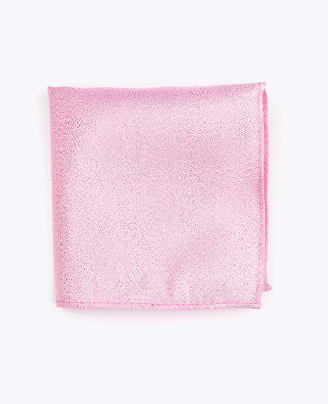 Pañuelo de bolsillo con Lentejuelas Rosa n°1 en Poliéster | Isidore - Unipap's