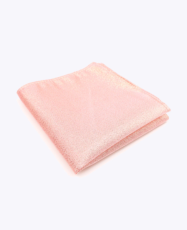 Pañuelo de bolsillo con Lentejuelas Rosa n°2 en Poliéster | Isidore - Unipap's