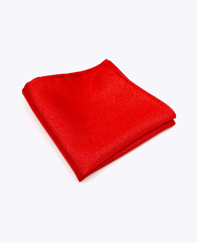 Pañuelo de bolsillo con Lentejuelas Rojo n°1 en Poliéster | Armand - Unipap's