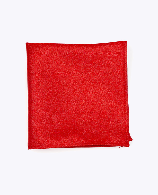 Pañuelo de bolsillo con Lentejuelas Rojo n°1 en Poliéster | Armand - Unipap's