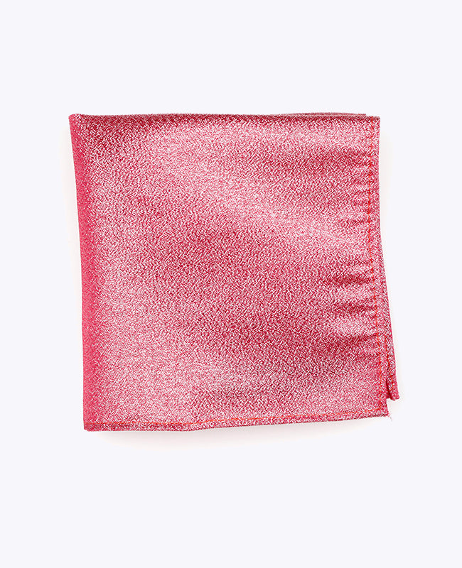Pañuelo de bolsillo con Lentejuelas Rojo n°1 en Poliéster | Isidore - Unipap's