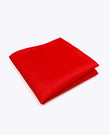 Pañuelo de bolsillo con Lentejuelas Rojo n°1 en Poliéster | Léonard - Unipap's