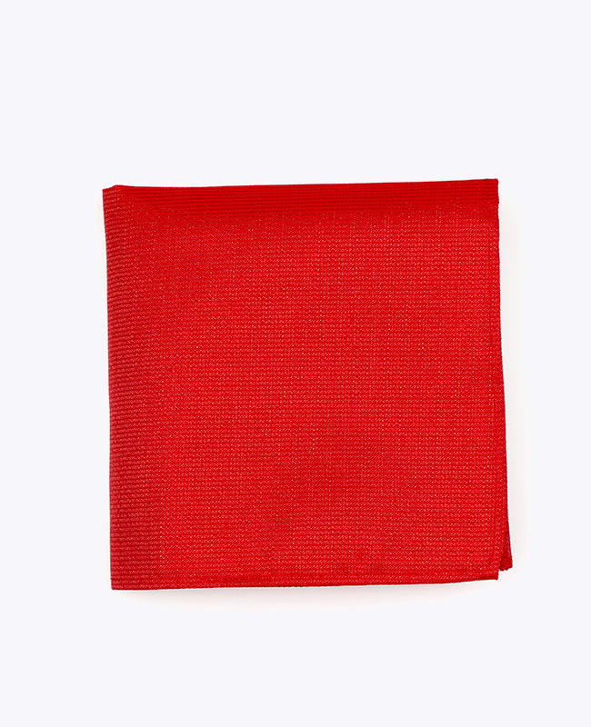 Pañuelo de bolsillo con Lentejuelas Rojo n°1 en Poliéster | Léonard - Unipap's
