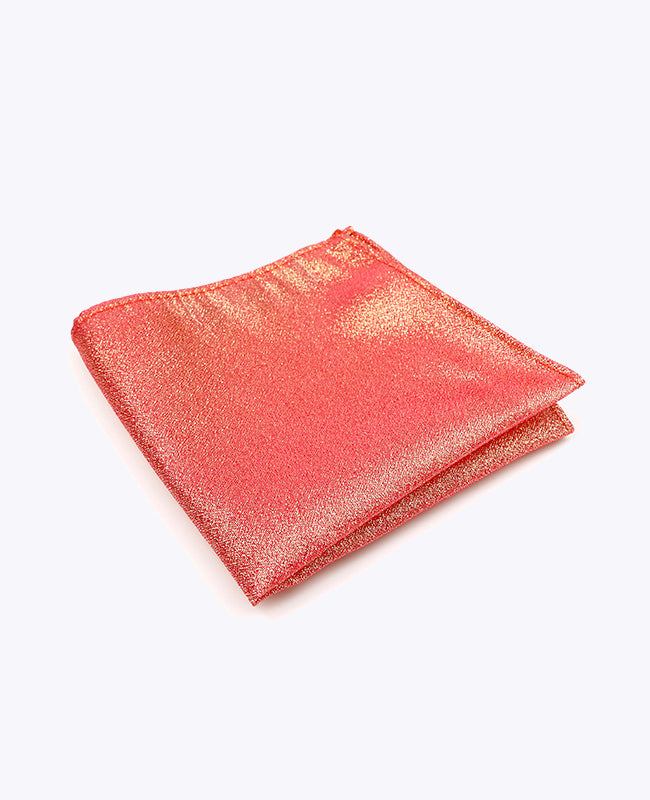 Pañuelo de bolsillo con Lentejuelas Rojo n°2 en Poliéster | Isidore - Unipap's