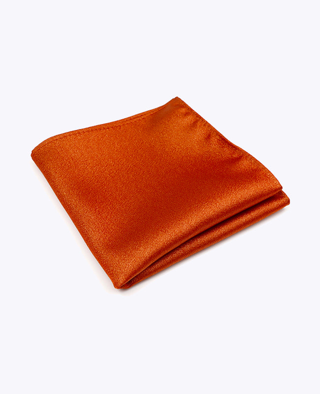 Pañuelo de bolsillo con Lentejuelas Terracota n°1 en Poliéster | Armand - Unipap's