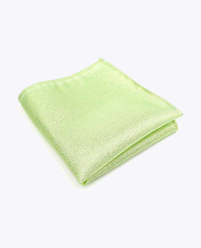 Pañuelo de bolsillo con Lentejuelas Verde n°2 en Poliéster | Isidore - Unipap's