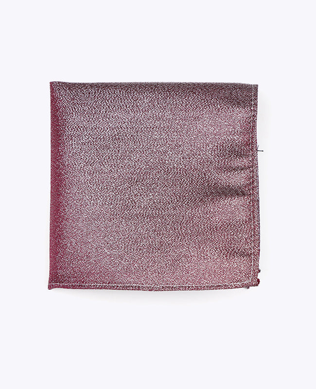 Pañuelo de bolsillo con Lentejuelas Violeta n°3 en Poliéster | Isidore - Unipap's