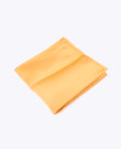 Pañuelo de bolsillo Amarillo n°1 en Poliéster «Anatole»