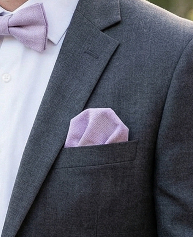 Pañuelo de bolsillo Violeta en Algodón «Edgard»