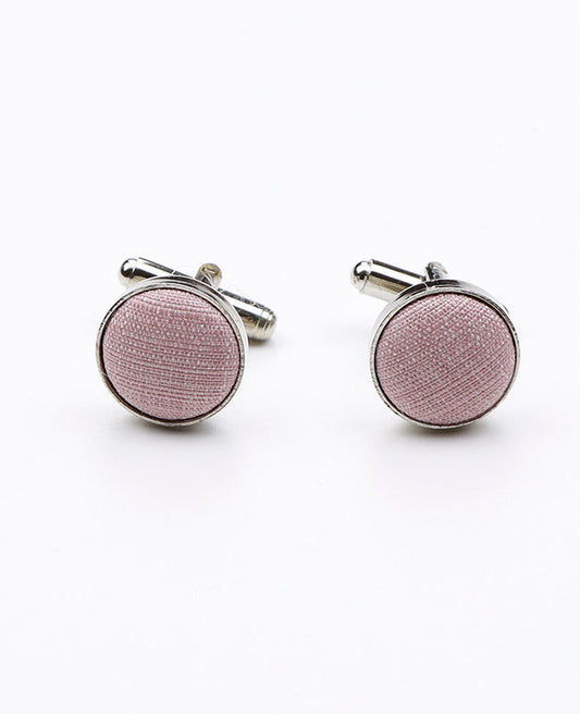 Boutons de Manchette Rose en Polyester | Octave - Unipap's