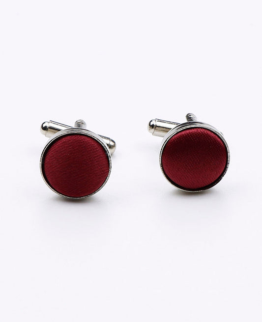 Boutons de Manchette Rouge n°1 en Polyester | Anatole - Unipap's