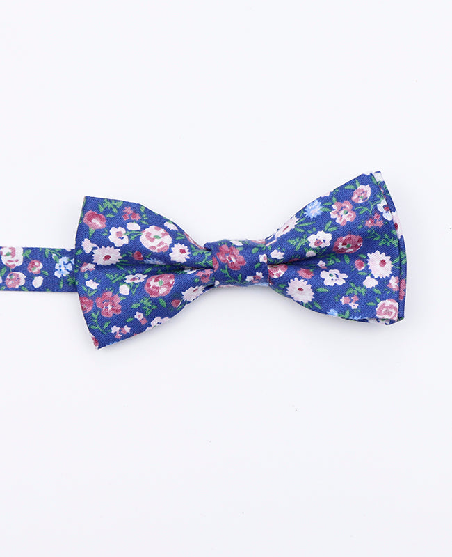 Noeud Papillon Liberty Bleu n°7 Enfant en Coton | Gaspard - Unipap's