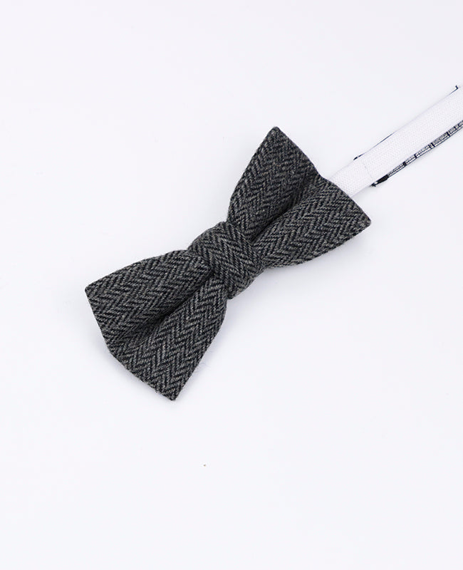 Noeud Papillon Gris n°10 Enfant en Laine | Norbert - Unipap's