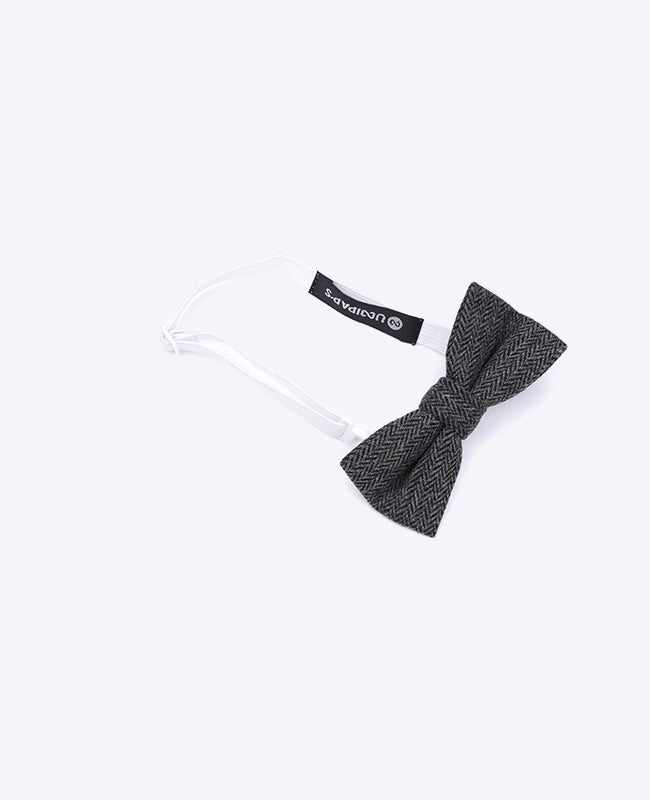 Noeud Papillon Gris n°10 Enfant en Laine | Norbert - Unipap's