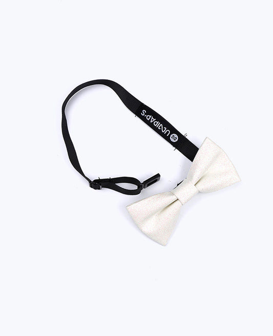 Noeud Papillon à Paillettes Blanc Enfant en Polyester «Olive»