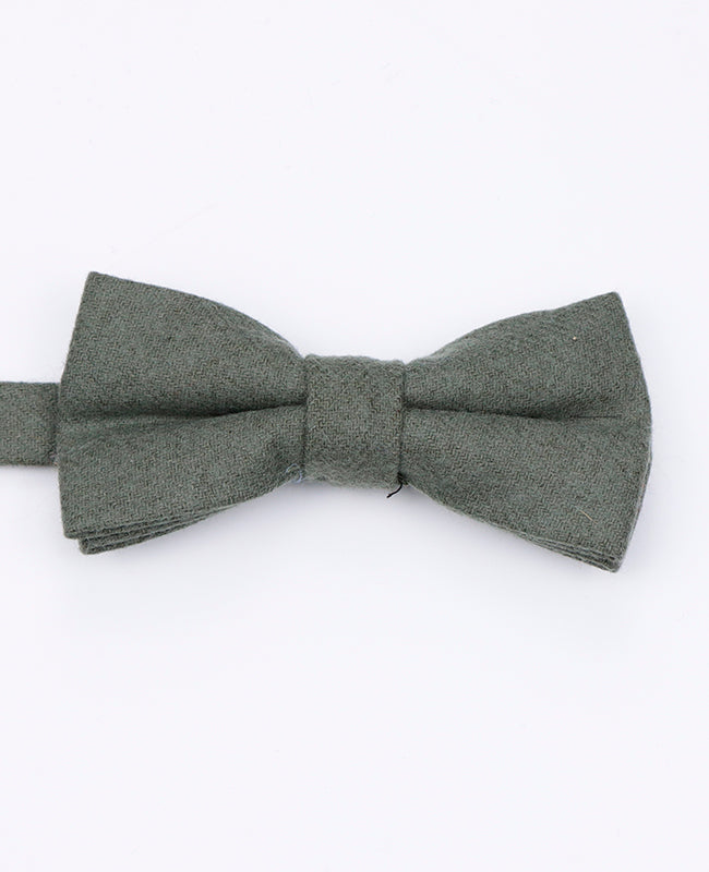 Noeud Papillon Vert n°2 Homme en Laine | Claude - Unipap's