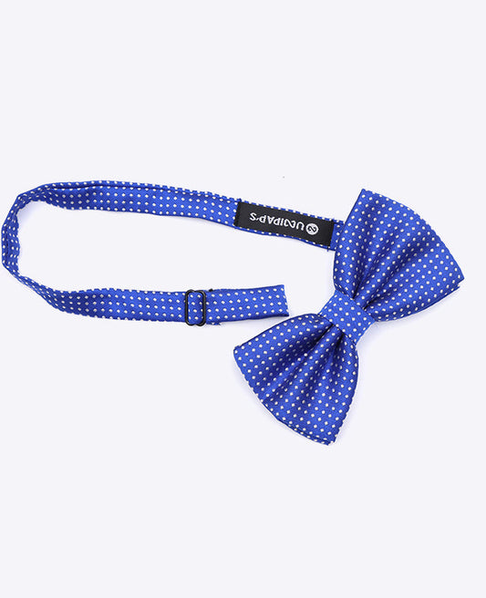 Noeud Papillon Bleu n°5 à Pois Homme en Polyester | Louis - Unipap's