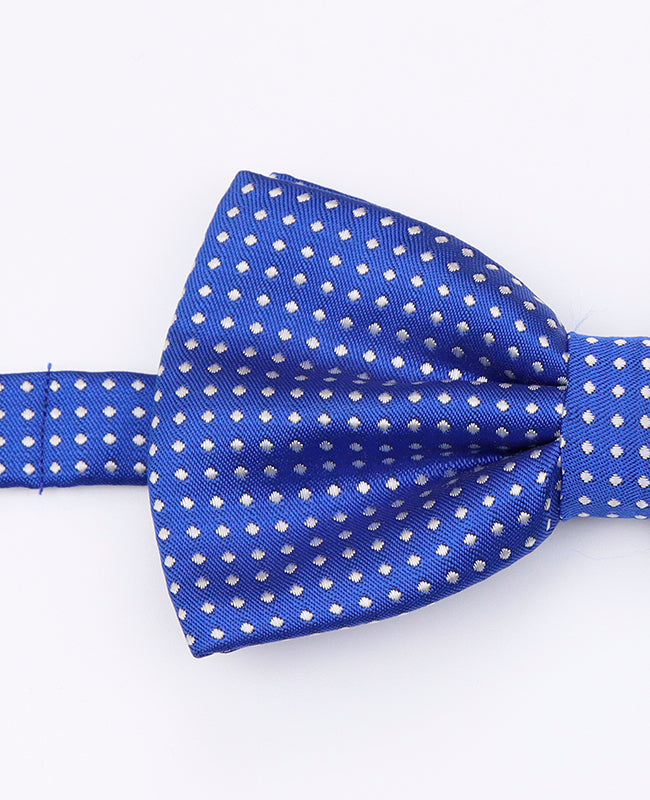 Noeud Papillon Bleu n°5 à Pois Homme en Polyester | Louis - Unipap's