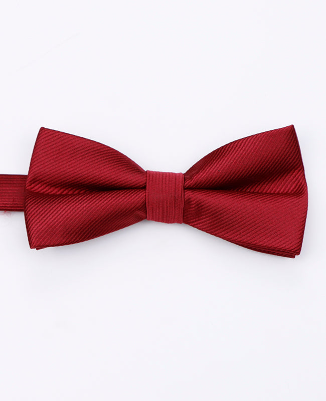 Noeud Papillon Rouge n°1 Homme en Polyester | Lucien - Unipap's