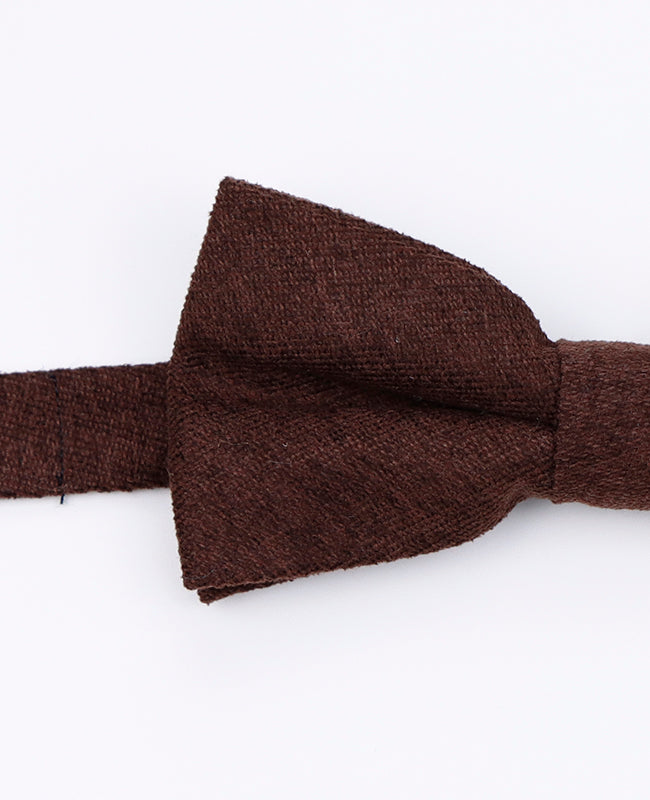 Noeud Papillon Marron n°2 Homme en Effet Velours | Simon - Unipap's