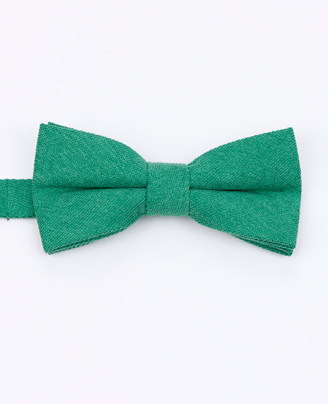 Noeud Papillon Vert n°3 Homme en Effet Velours | Simon - Unipap's