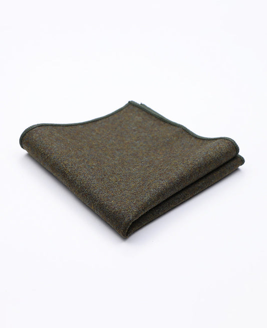 Pochette de Costume Vert n°3 en Laine | Claude - Unipap's